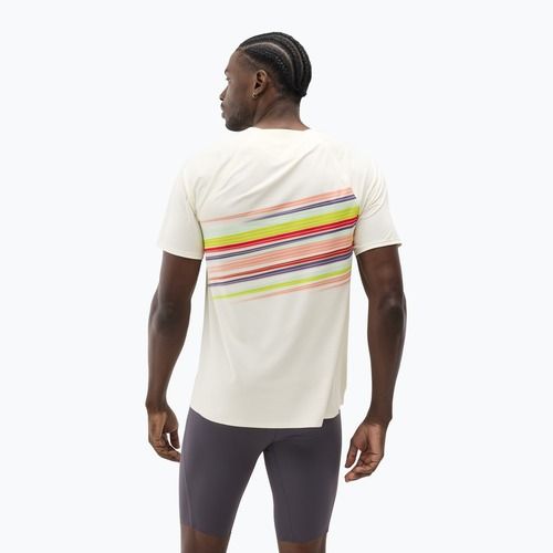 Maglietta da running da uomo HOKA Race Day alabaster flare