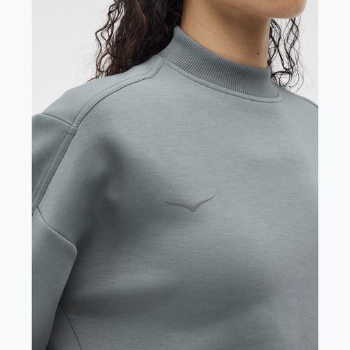 Felpa da running da donna HOKA Kaitoro Knit Crew slate blue