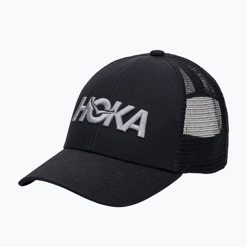 Cappellino con visiera HOKA Core Logo Trucker black