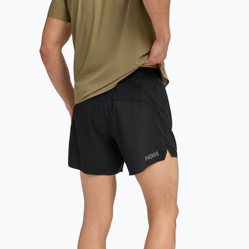 Pantaloncini da running da uomo HOKA Glide 5" black