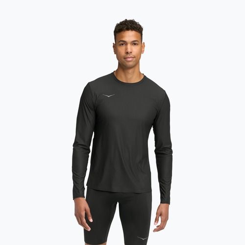Maglia a maniche lunghe da running da uomo HOKA Airolite 2.0 black