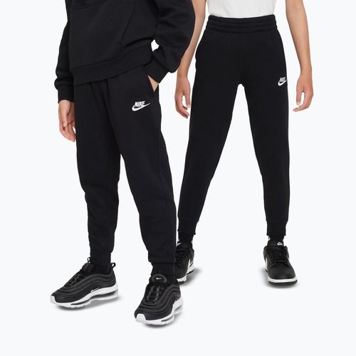 Pantaloni per bambini Nike Sportswear Club Fleece black/white