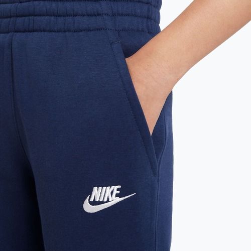 Pantaloni per bambini Nike Sportswear Club Fleece midnight navy/white