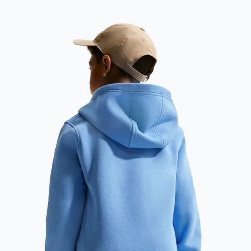 Felpa per bambini Nike Sportswear Club Fleece university blue/white