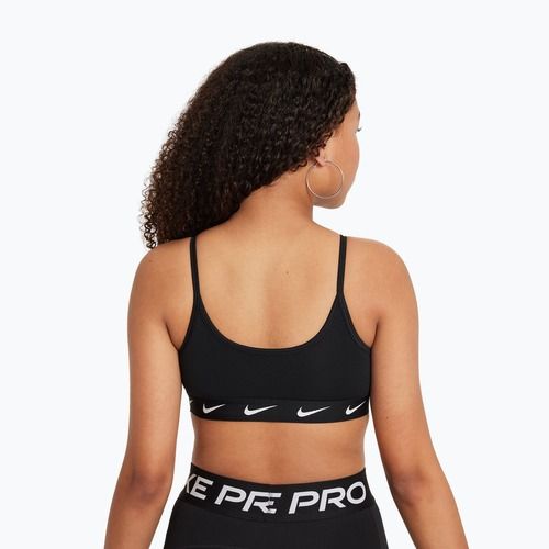 Reggiseno sportivo da bambina Nike One black/white