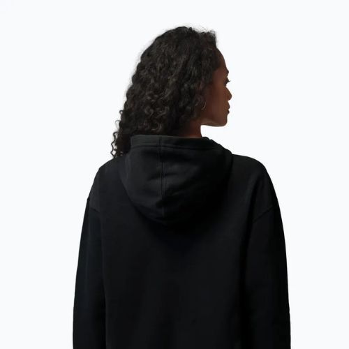 Felpa donna Jordan Fleece Hoodie black/gym red