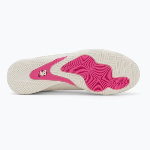 Scarpe da calcio New Balance Furon Pro V8 IN pink heat/sea salt/gold metallic