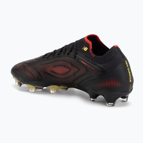 Scarpe da calcio New Balance Tekela Elite Low V5 FG black 100/punch yellow/fire cracker