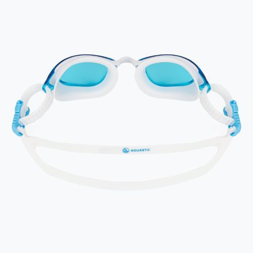 Occhialini da nuoto AQUASTIC Isti white