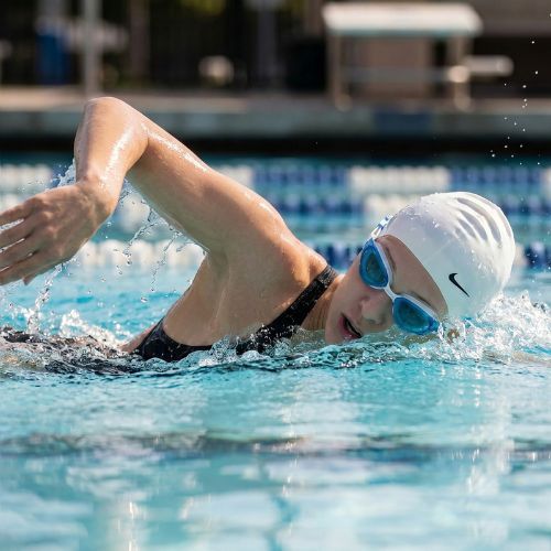 Occhialini da nuoto AQUASTIC Isti white