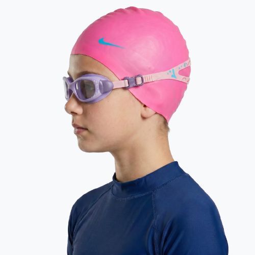 Occhialini da nuoto per bambini AQUASTIC Spinny purple