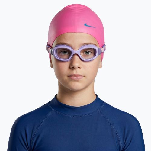 Occhialini da nuoto per bambini AQUASTIC Spinny purple