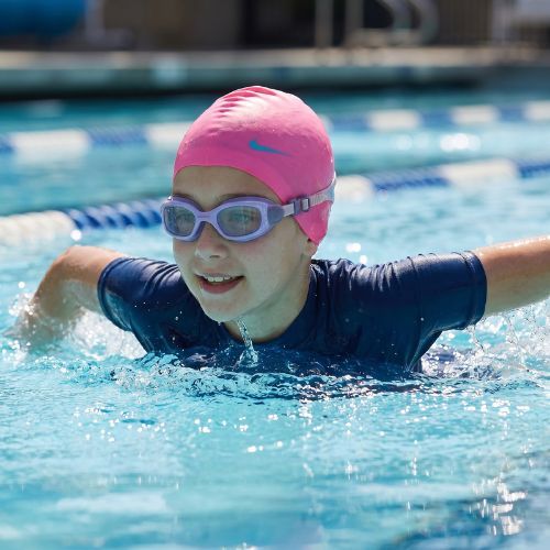 Occhialini da nuoto per bambini AQUASTIC Spinny purple