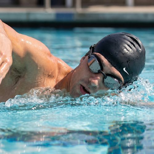 Occhialini da nuoto AQUASTIC Black shako