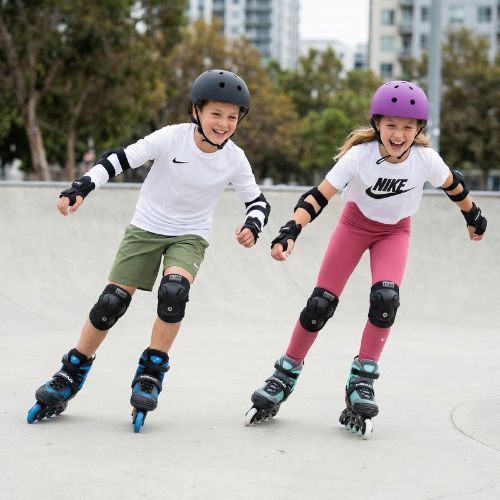 Pattini in linea per bambini HEAD Galaxy 2w1 blue