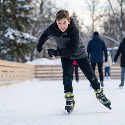 Pattini in linea per bambini HEAD Galaxy 2w1 yellow