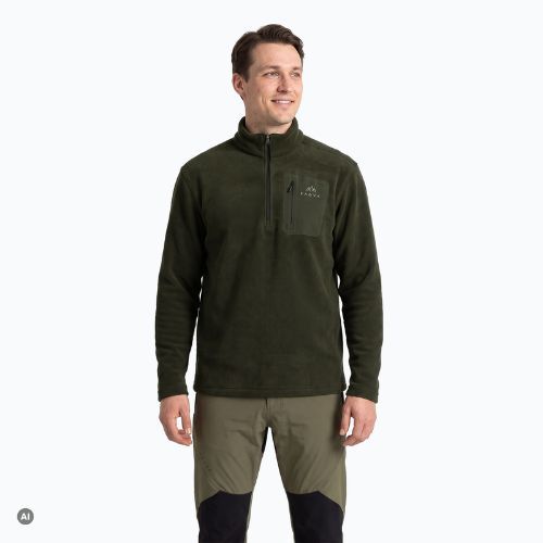 Felpa in pile da uomo KADVA SumGear verde