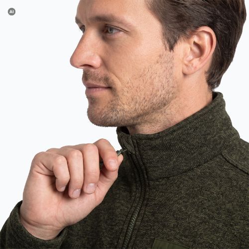 Bluza polarowa męska KADVA Wanderleaf zielony