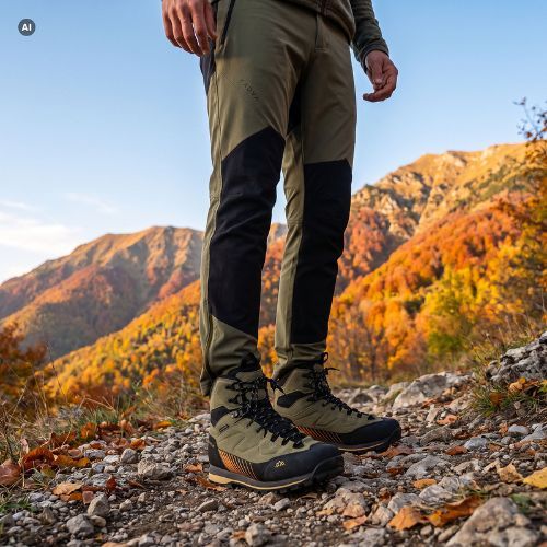 Pantaloni da trekking uomo KADVA Woodsy verde