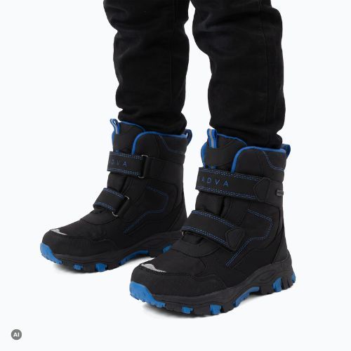 Stivali da neve per bambini KADVA Snowey Mid WP neri
