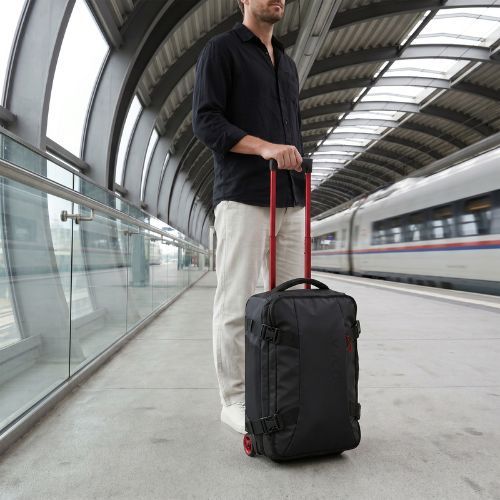 Valigia da viaggio KADVA Mons 40 l nera