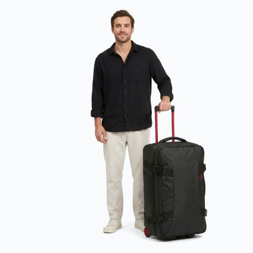 Valigia da viaggio grande KADVA Mons 100 l nera