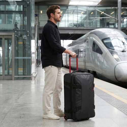 Valigia da viaggio grande KADVA Mons 100 the black