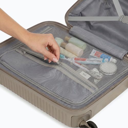 Valigia da viaggio a mano KADVA Palero 38 l beige