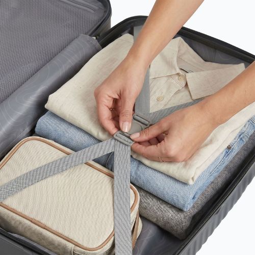 Valigia da viaggio a mano KADVA Palero 38 l grigia