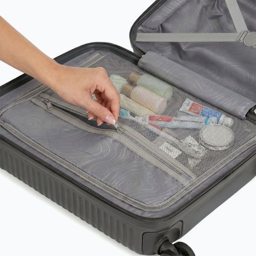 Valigia da viaggio a mano KADVA Palero 38 l grigia