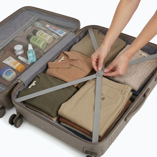 Valigia da viaggio grande KADVA Palero 95 l beige