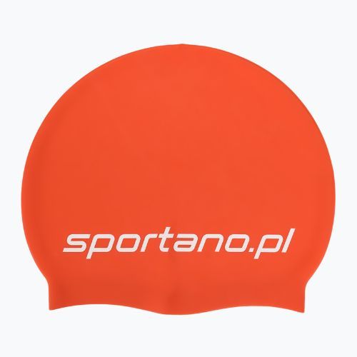 Cuffia da nuoto SPORTANO silicone orange