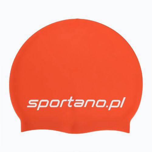 Cuffia da nuoto SPORTANO silicone orange