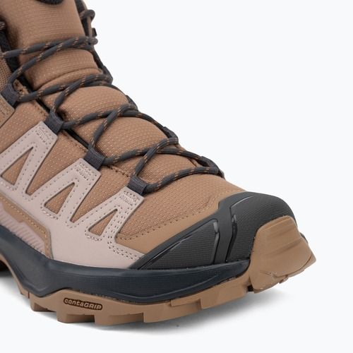 Scarpe da trekking da donna Salomon X Ultra 360 MID GTX burro/shadow
