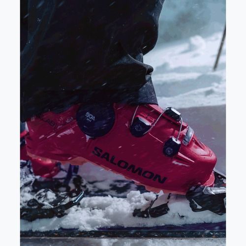 Scarponi da sci da uomo Salomon S/Lab Shift Alpha Boa 140 raspberry/black/pansy