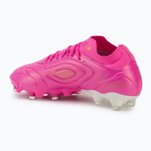 Scarpe da calcio New Balance Tekela Pro Low V5 FG pink heat/metallic gold/pink satin