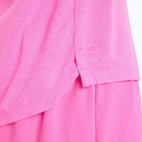 Maglietta da uomo New Balance Athletics Run pink heat heather