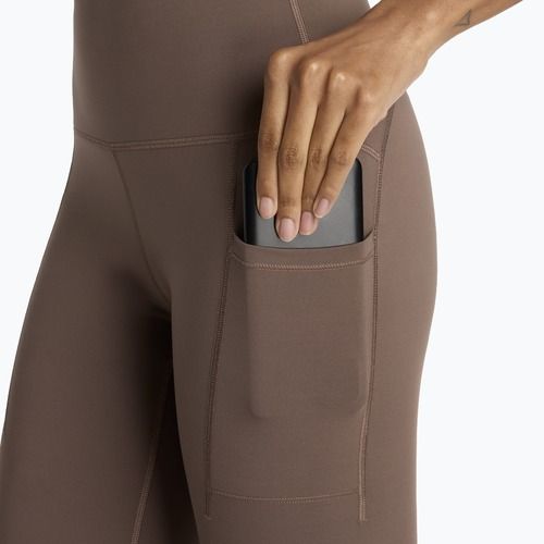 Leggings da corsa da donna New Balance Sleek Pocket High Rise cortado