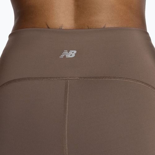 Leggings da corsa da donna New Balance Sleek Pocket High Rise cortado