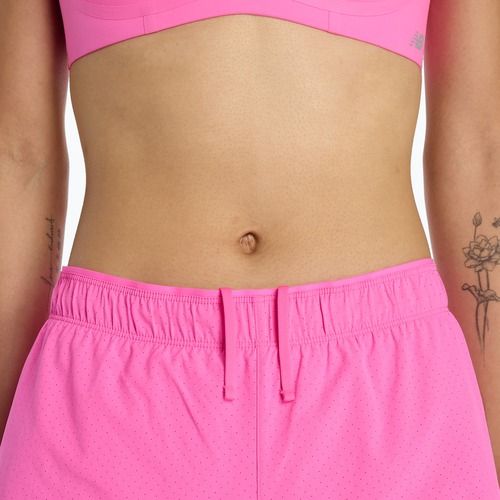 Pantaloncini da donna New Balance RC Seamless 3" pink heat