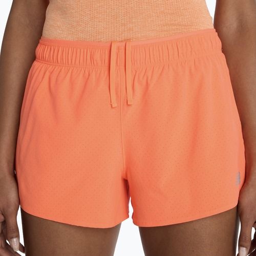 Pantaloncini da donna New Balance RC Seamless 3" tangerine heat