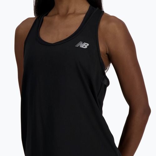 Maglietta da running da donna New Balance Sport Essentials Tank black/white