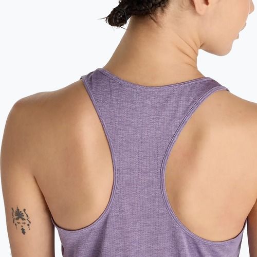 Maglietta da donna New Balance Athletics Tank candied violet heather