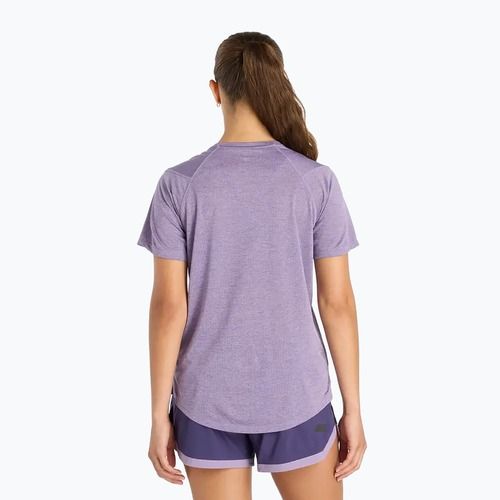 Maglietta da donna New Balance Athletics candied violet heather