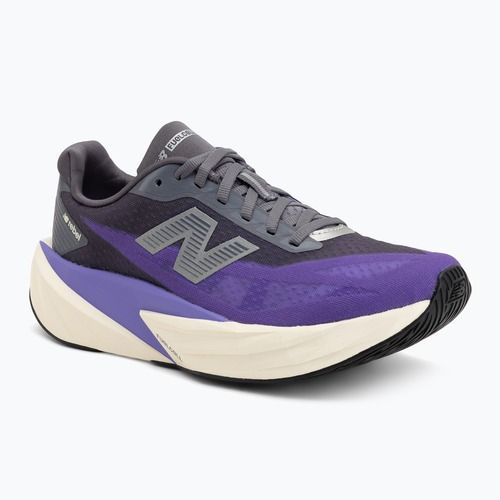 Scarpe da running da donna New Balance FuelCell Rebel V5 electric indigo/truffle salt/silver metallic