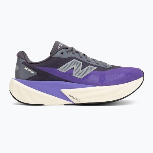 Scarpe da running da donna New Balance FuelCell Rebel V5 electric indigo/truffle salt/silver metallic