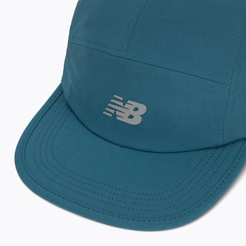 Cappellino con visiera New Balance 6 Panel Performance V 2.0 big teal