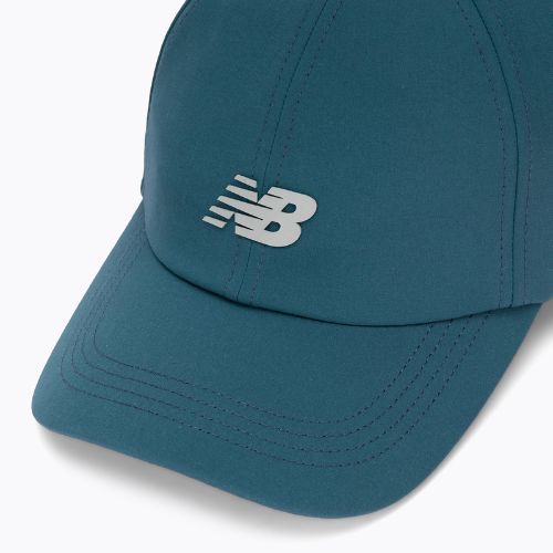 Cappellino con visiera New Balance 6 Panel Performance V 2.0 big teal