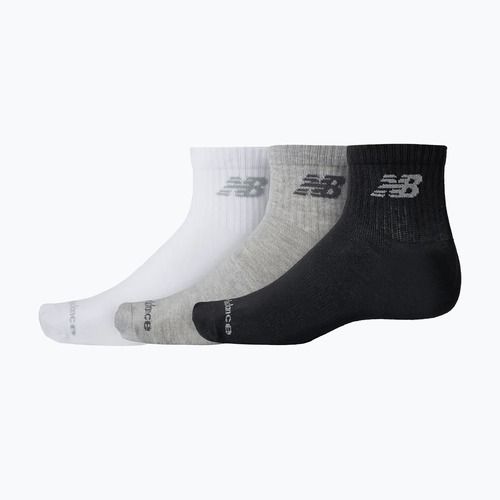 Calzini New Balance Performance Basic Ankle 3 pairs white/silver metallic