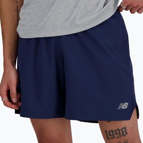 Pantaloncini da corsa da uomo New Balance RC Seamless 7" navy